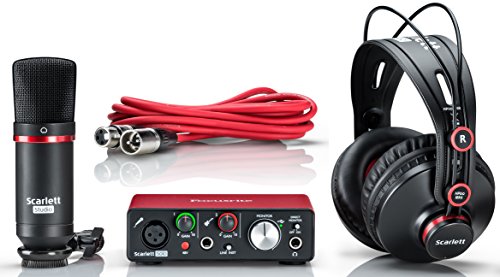USB Audio Interface with XLR Cable and Polishing Cloth T60020