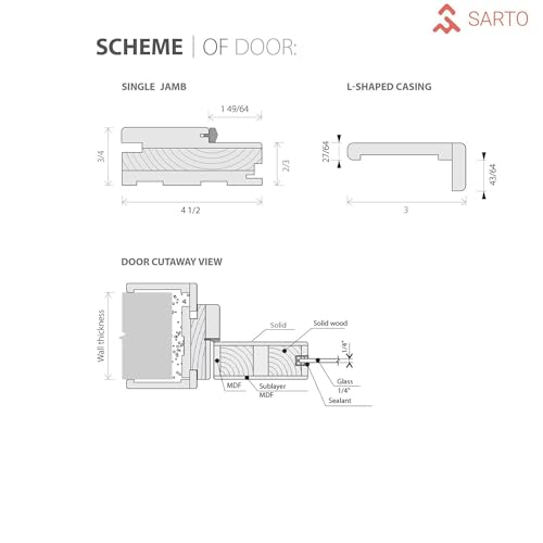 Interior Solid French Double Doors 48 x 84 inches Creamy Painted Wood Panel Frame S8116