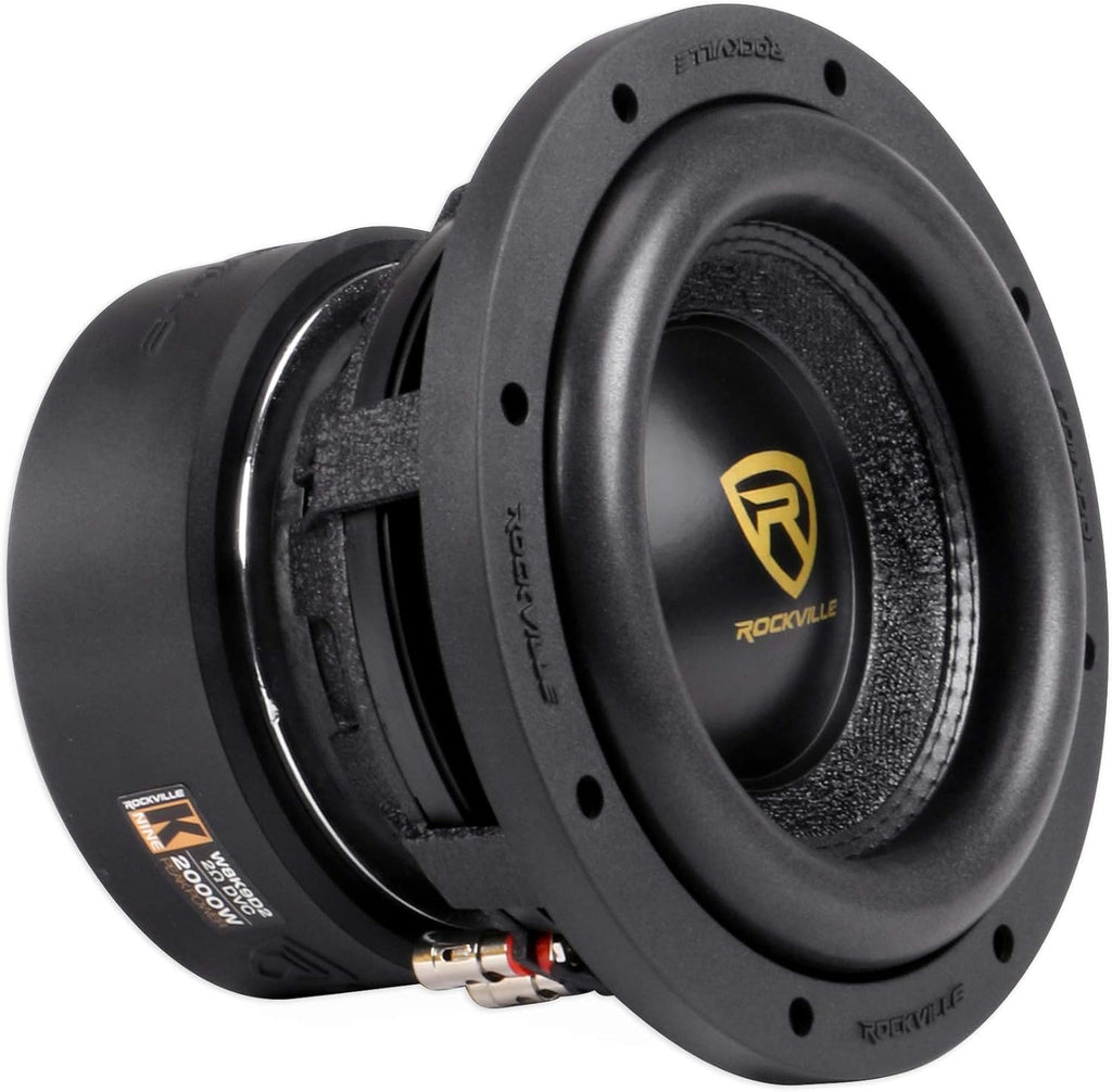 8" 2000 Watt Car Subwoofers Dual 2-Ohm X306077