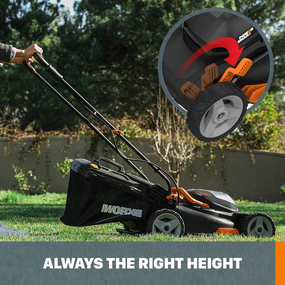 20V Cordless Lawn Mower and Grass Trimmer J35890