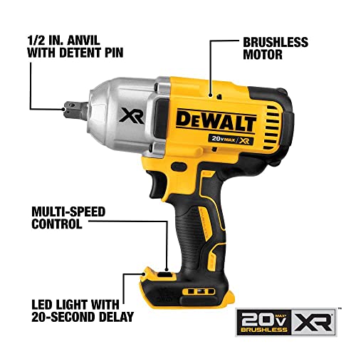 Impact Wrench Kit, Brushless, High Torque, 1/2-Inch, Cordless S96249