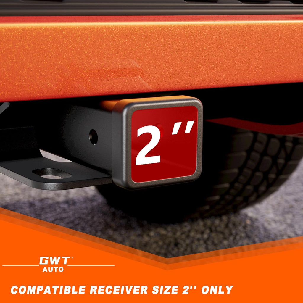 Adjustable Trailer Hitch, 2-Inch Receiver, 6-Inch Drop/Rise, 25,000 lbs GTW V5090