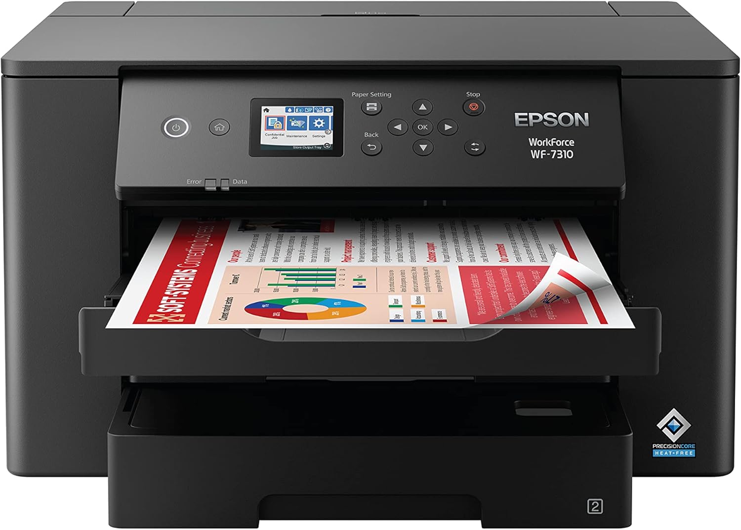 Wireless All-in-One Supertank Printer with Scanner, Wide-Format Printing up to 13" x 19" F550