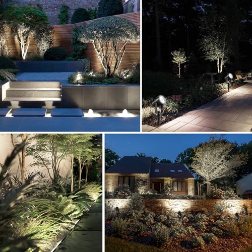 Solar Spot Lights Outdoor Cold White IP65 Waterproof Landscape Light for Garden Yard F207