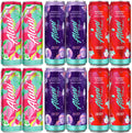 Alani Nu Sugar Free Energy Drinks 12 ounce Cans - (3 Flavor Variety Pack, 12 Cans) - Cherry Twist, Cosmic Stardust, Cherry Slush