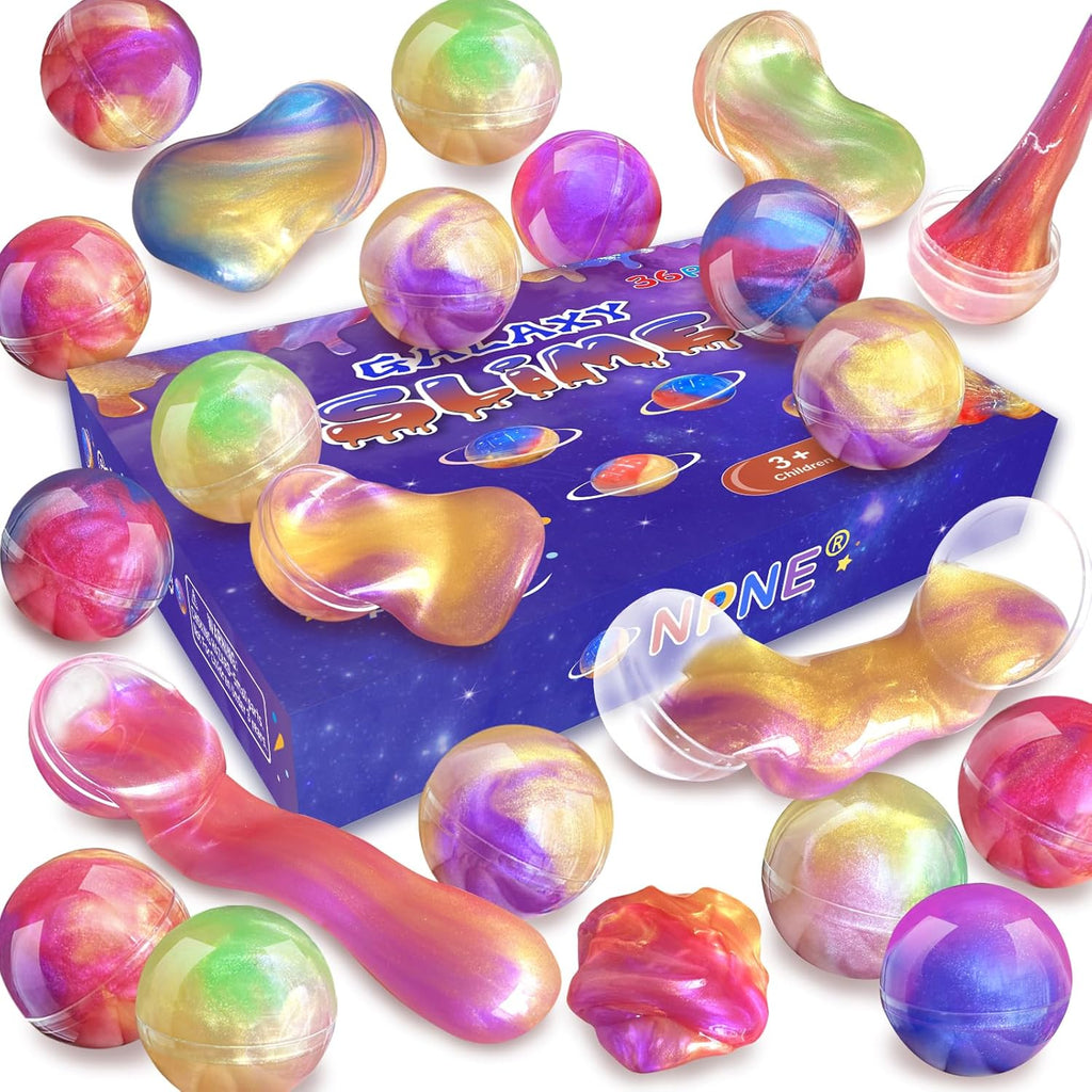 Slime Party Favors for Kids 36 Pack DIY Stress Relief Putty Toy P465