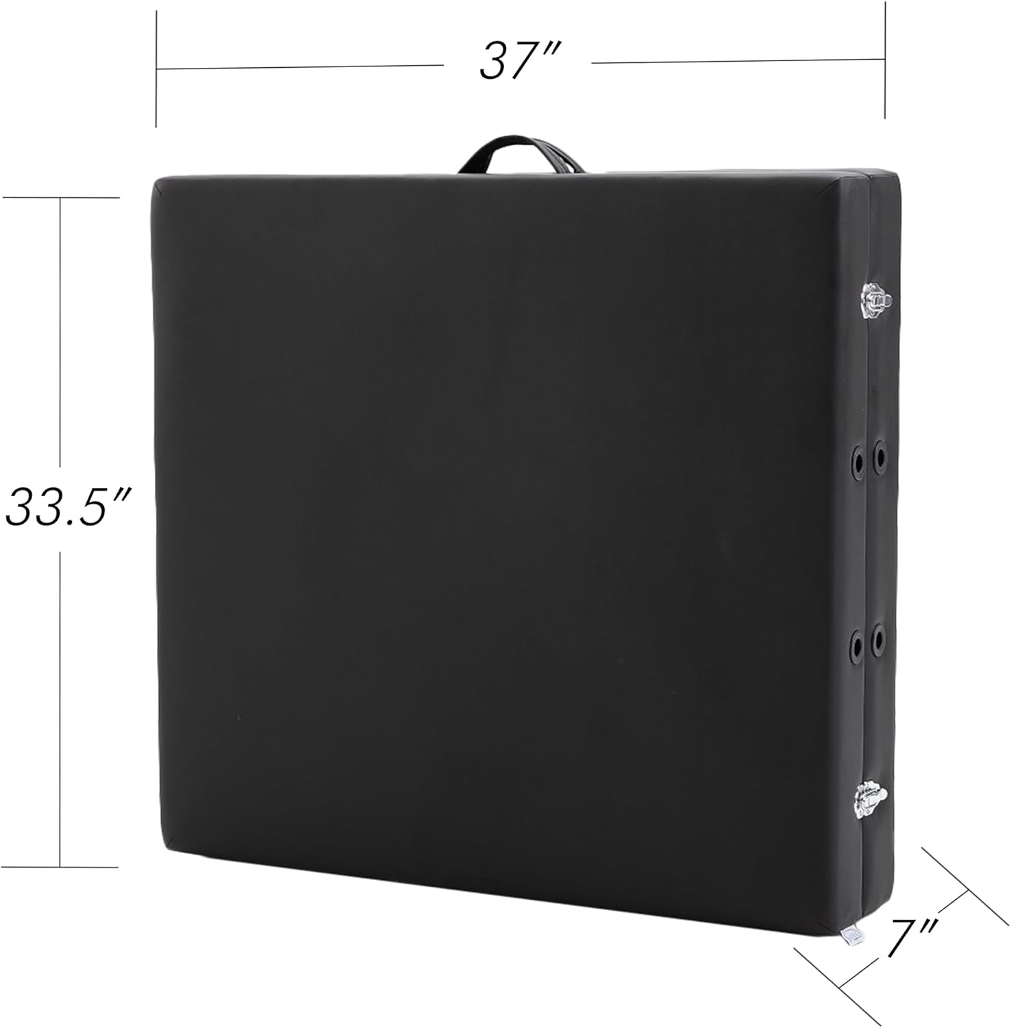 Low-Level Massage Table, Black C14837