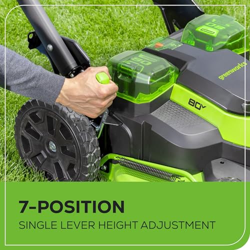 25" Brushless Cordless Self-Propelled Dual Blade Lawn Mower R179864