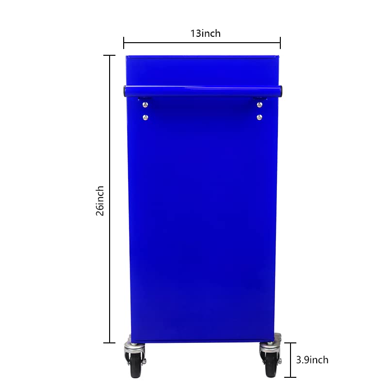 4-Drawer Metal Rolling Tool Chest with Cabinet L40246