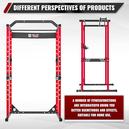 Power Cage Squat Rack All-in-One for Home Gym S54379
