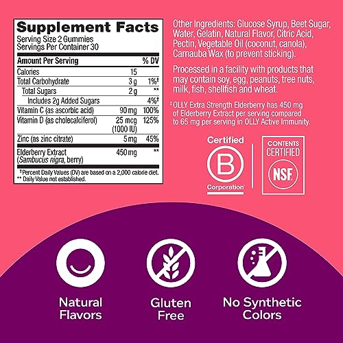 Elderberry Immune Gummies, 36 Count T650441