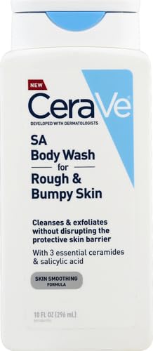 Body Wash with Salicylic Acid for Rough and Bumpy Skin, Fragrance Free, 10 oz I6224
