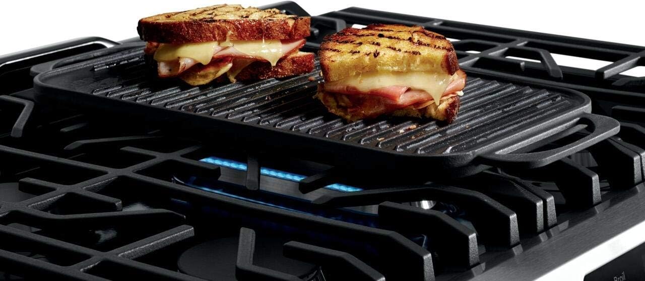 30" Gas Range with 5 Sealed Burners, Griddle, Convection Oven, Self Cleaning, Air Fry R75851