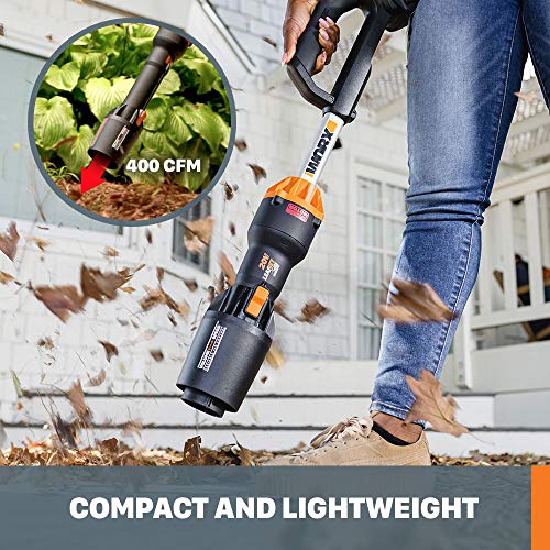 40V Cordless Leaf Blower & String Trimmer/Edger Bundle with Batteries & Charger W78720
