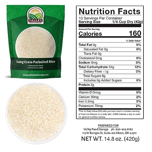 Freeze Dried Meat & Rice Emergency Food Supply, 76 Servings, 25 Year Shelf Life E50590