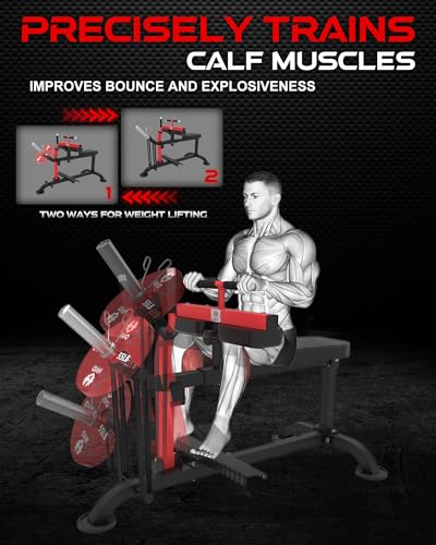 Seated Calf Raise Machine for Home Gym N20240