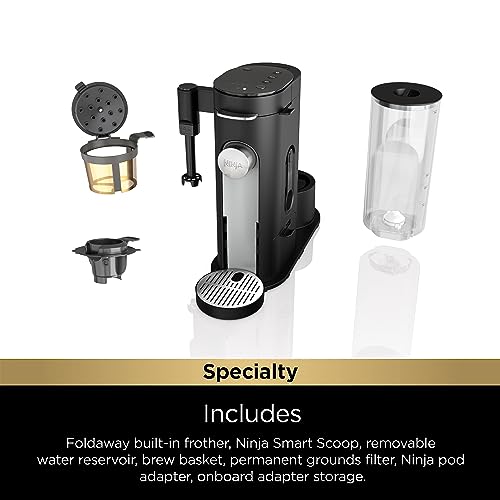 Single-Serve Coffee Maker with Milk Frother, K-Cup Compatible, 6 to 24 oz, Sage Green W958185