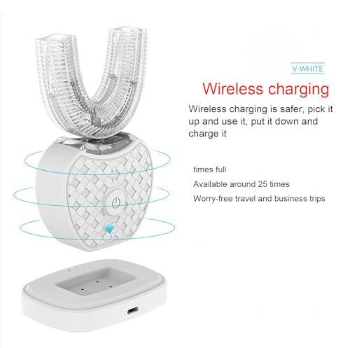 Ultrasonic U Shape Toothbrush for Adults, 360° Automatic B20497
