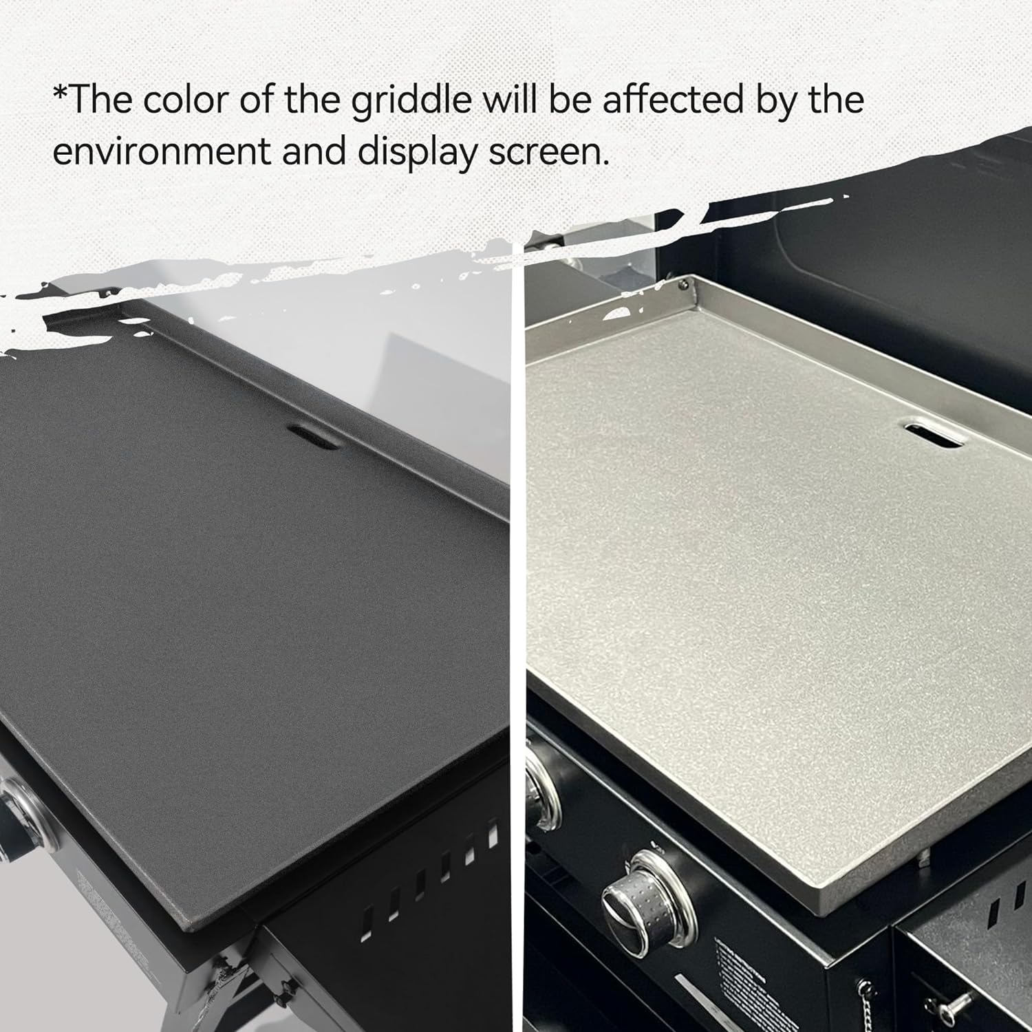 4-Burner Propane Gas Griddle with Hard Cover, 35-Inch Flat Top BBQ Grill C6416
