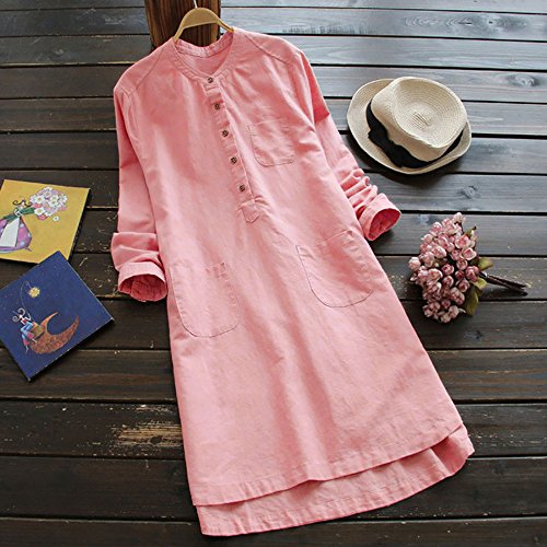 Striped Short Sleeve T-Shirt Dress with Pockets Y4661