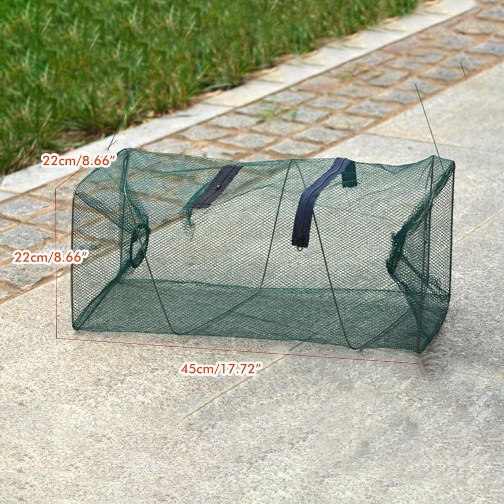 Collapsible Fishing Trap Net for Fish Shrimp Crab A7619