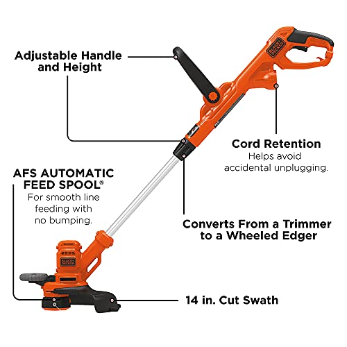 String Trimmer with Auto Feed, Electric, 14-Inch E632