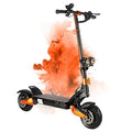 ZO08 Electric Scooter, 3000W Dual Motors Scooter for Adults Up to 45 MPH Fast Speed, 52 Miles Long Range, Dual Disk Brake Dual Suspension 10" Off Road Tires Adult Electric Scooter with Seat