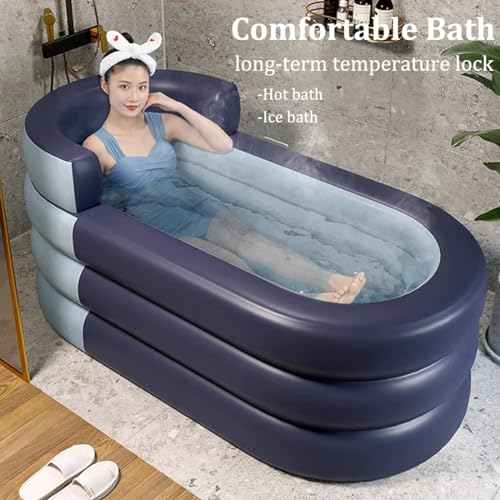 Foldable Inflatable Bathtub with Electric Air Pump B8685