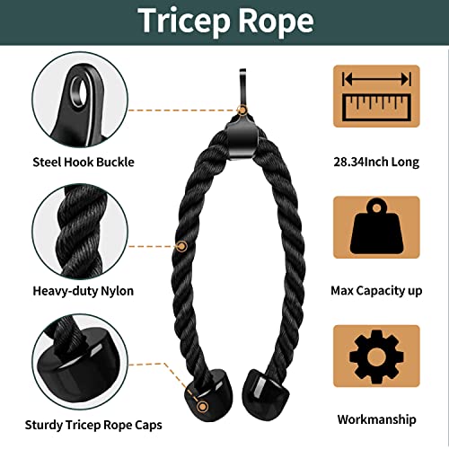 Steel Cable Machine Attachments for Home Gym Triceps Lat Pulldown D68591