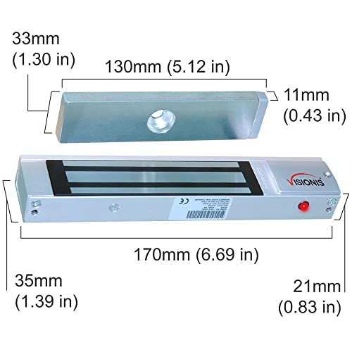 One Door Access Control with 600lbs Maglock and Outdoor Keypad O824919