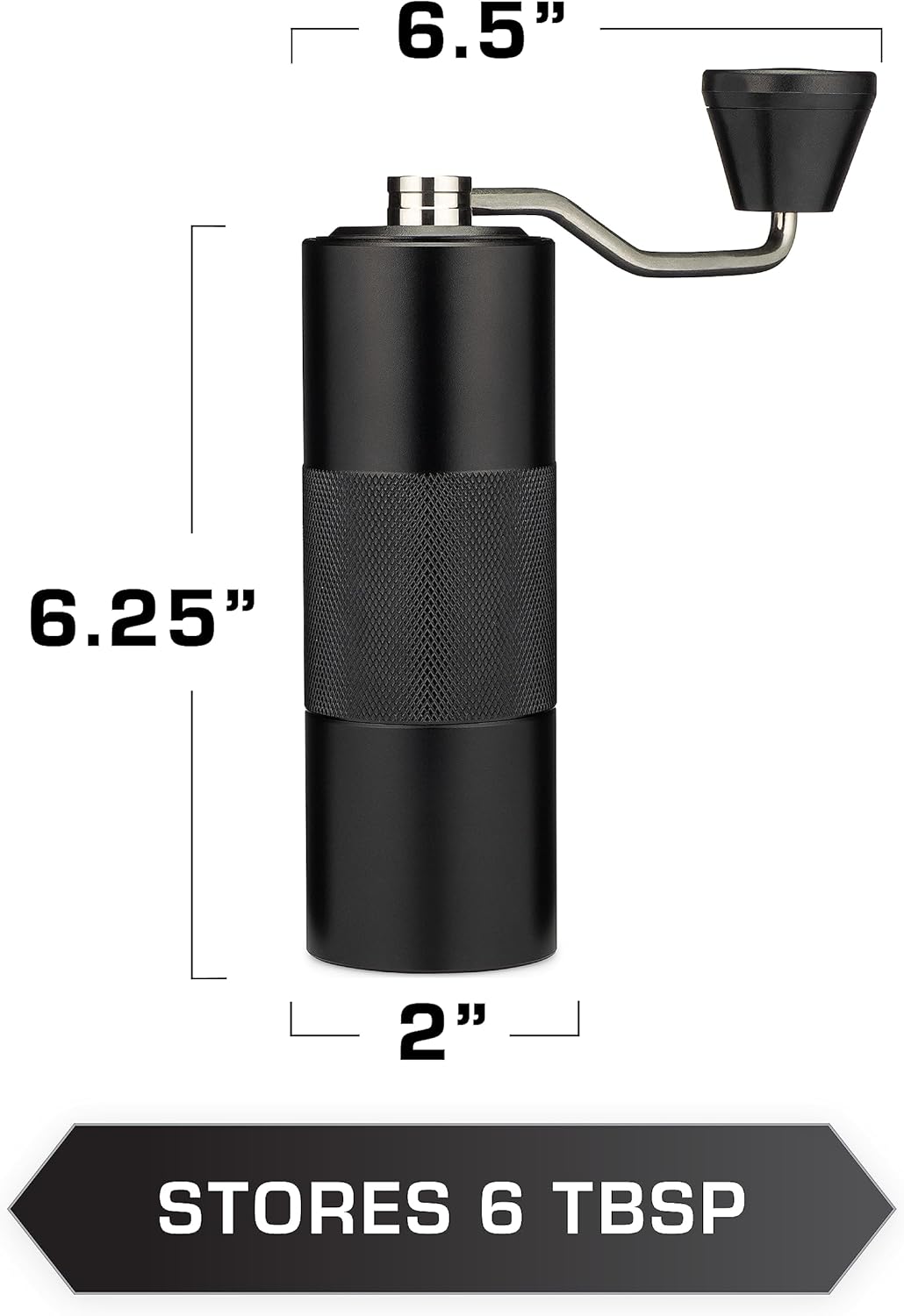 Manual Coffee Grinder for Camping, Hiking & Travel H8715