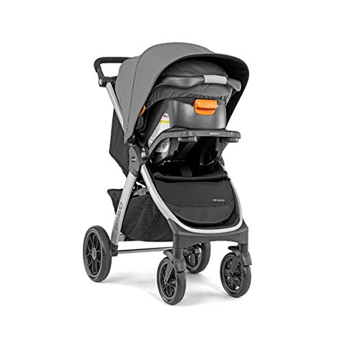 3-in-1 Travel System with Quick-Fold Car Seat and Stroller Combo for Infant W6889