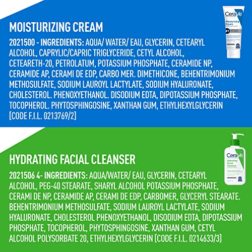 Moisturizing Cream and Hydrating Face Wash Trial Combo C954576