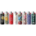 BIC Maxi Pocket Lighter, Special Edition Marble Collection, Assorted Unique Lighter Designs, 8 Count Pack of Lighters