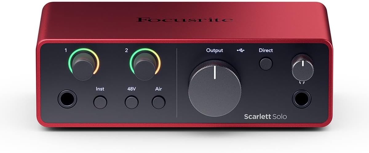 USB Audio Interface with XLR Microphone Cable B2402