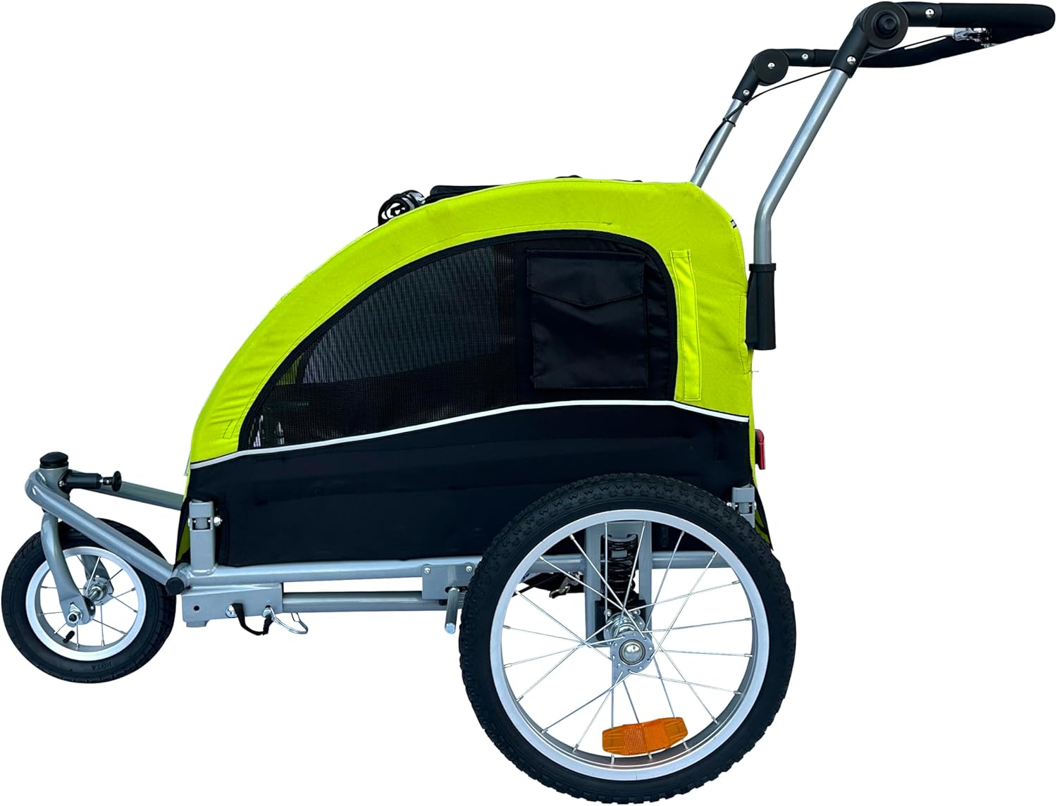 Medium Dog Stroller & Pet Bike Trailer with Suspension L855