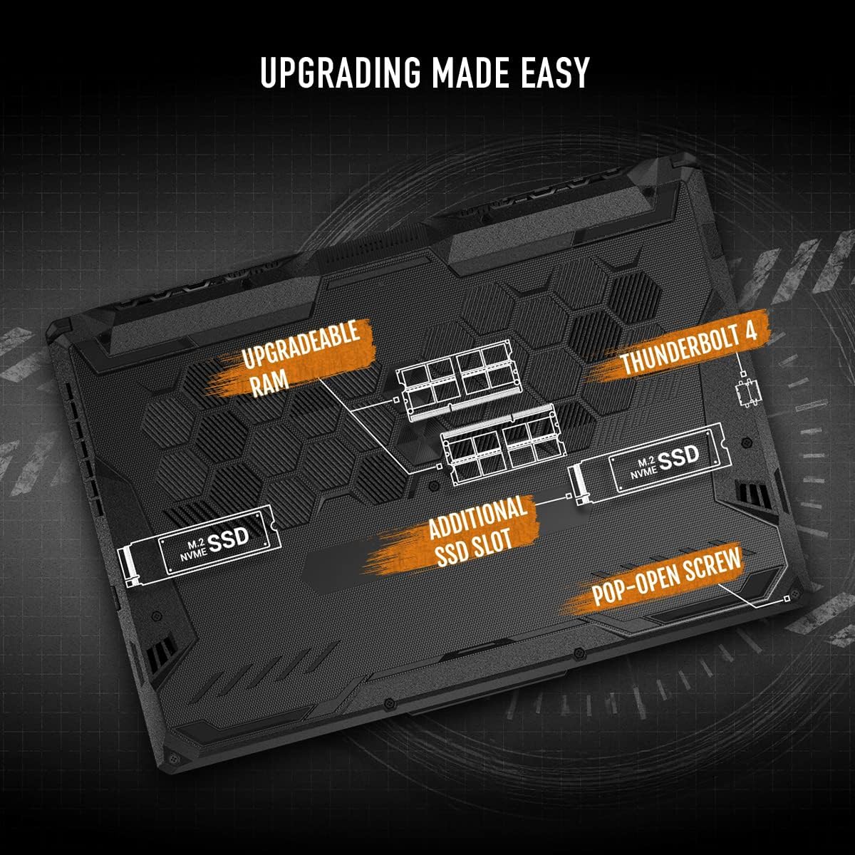 15.6" FHD 144Hz Gaming Laptop, RTX 3050, 16GB DDR5, 1TB SSD, Windows 11 O50367