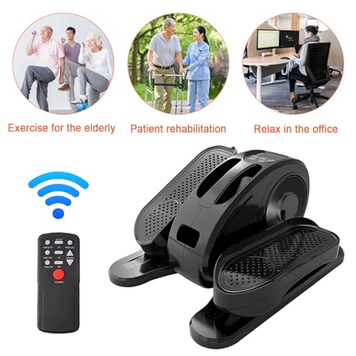 Under Desk Elliptical Machine, Mini Leg Exerciser for Seniors Adults Teens P14534