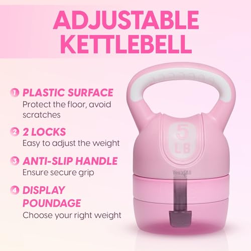 Adjustable Kettlebell Set for Strength Training U796