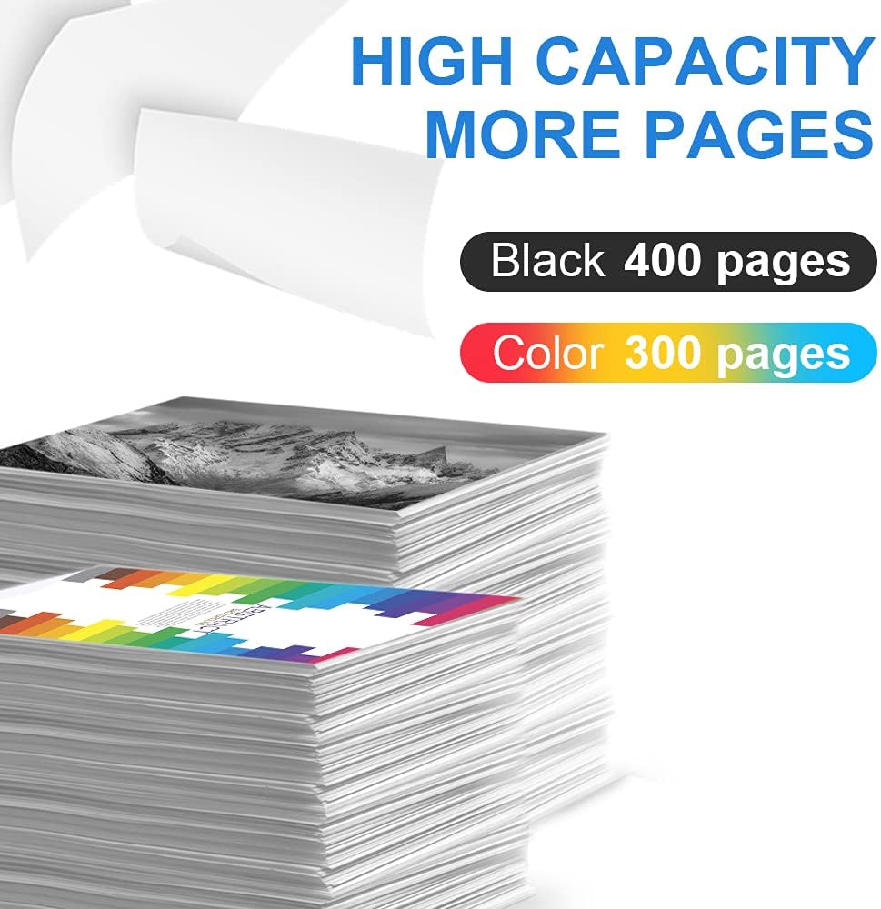 Remanufactured 245XL 246XL Ink Cartridge Combo Pack, 2 Black 1 Color K655