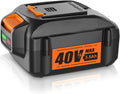 40V 3.5Ah Replacement Battery for Worx 40V Battery, Compatible with Worx Battery WA3580 WG180 WG280 WG380 WG580 Fit for Worx 40V Cordless Tools and Chargers (Not for Worx 20V Tools)