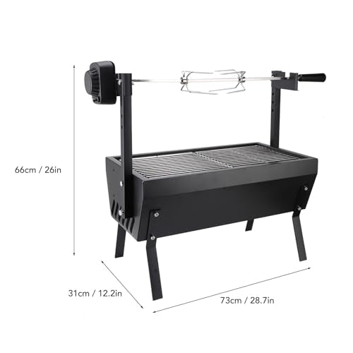 Charcoal Rotisserie Grill for Whole Pig Lamb Goat, Electric Motor, 55 lb Capacity G788
