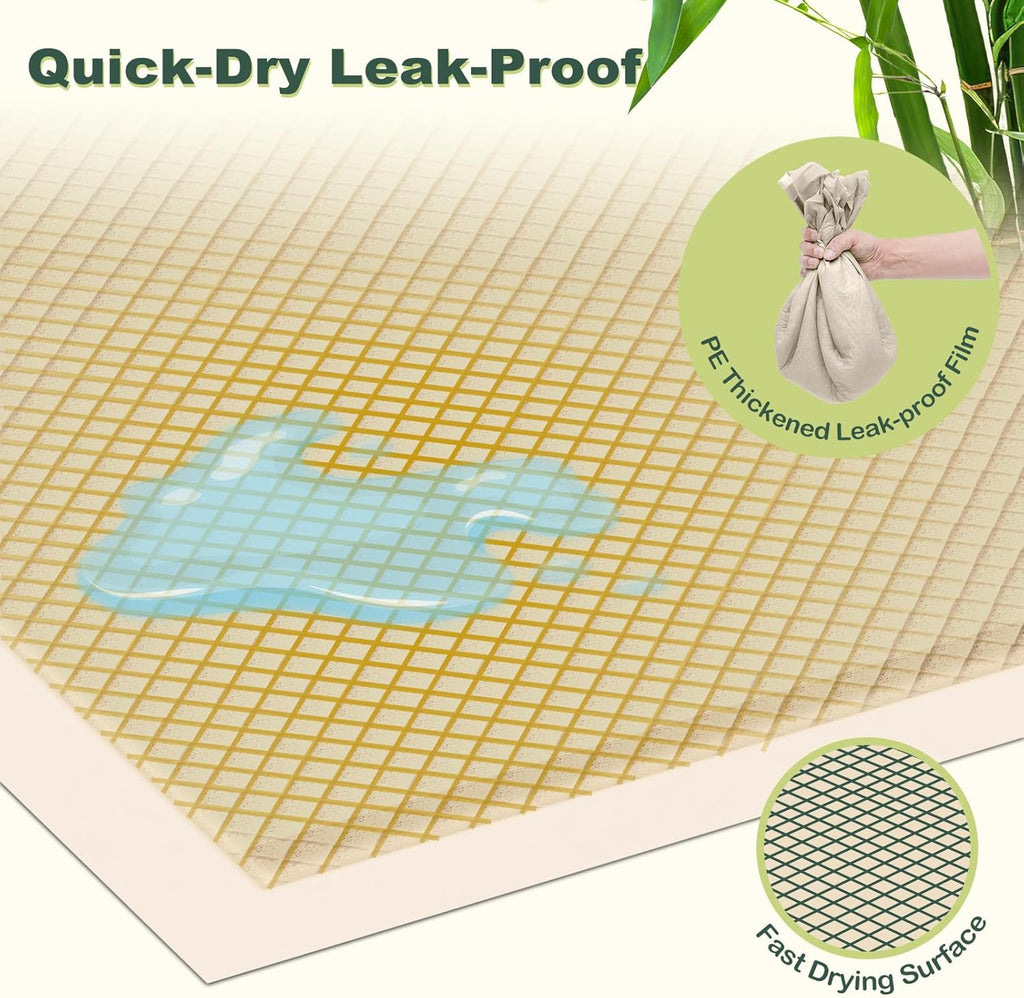 Dog Training Pads 28x34in Extra Large, Super Absorbent Leak-Proof, Disposable (30 Counts) Y3944