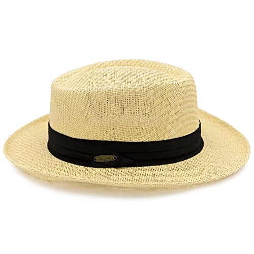 Straw Hat with 3" Brim and Inner Sweatband Z6676