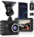 2024 New Dash Camera for Car, 1080P Full HD Dash Cam, 170° Wide Angle Dash Cam Front, Super Night Vision, WDR, Loop Recording, G Sensor, 24H Parking Monitor, Free 32GB SD Card and Card Reader