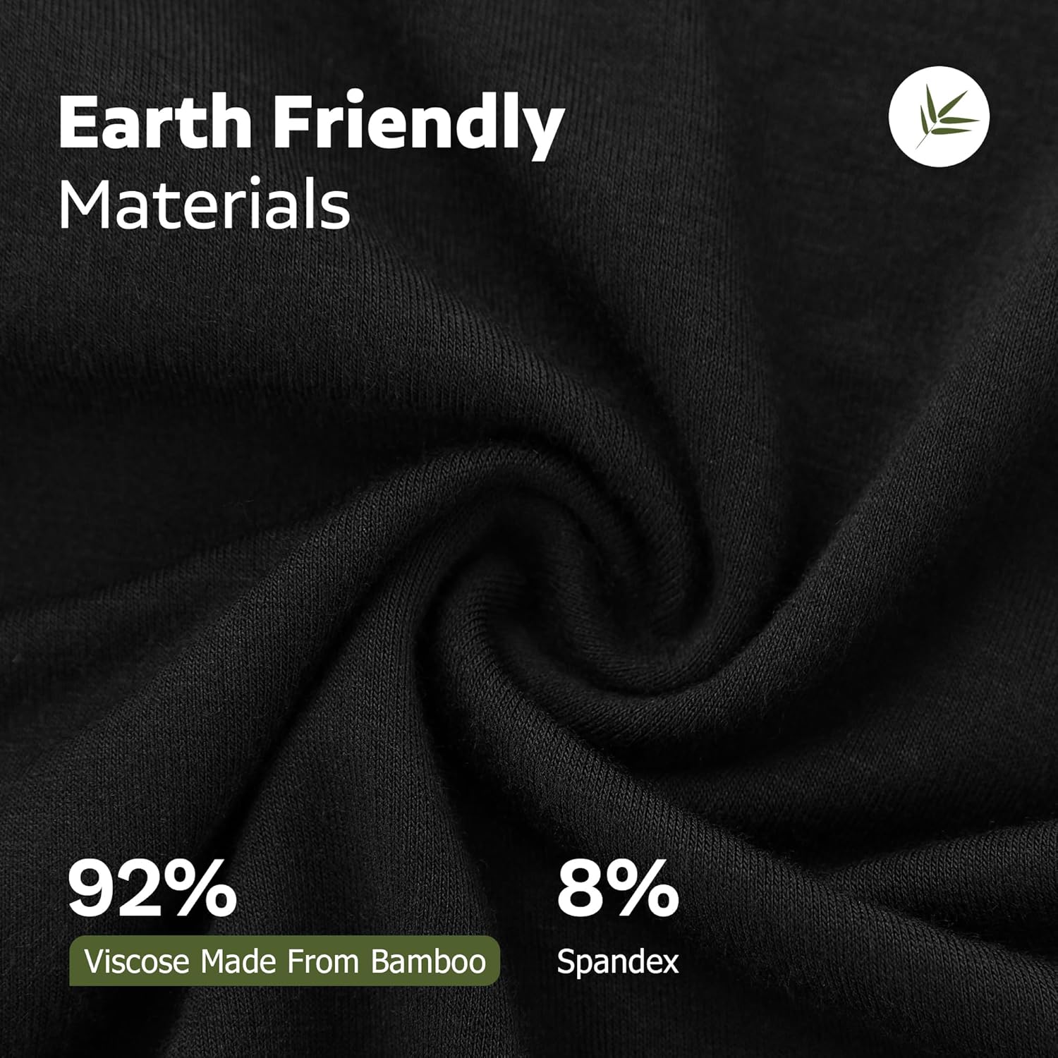 Men’s Bamboo Viscose Boxer Briefs 4 Pack T525