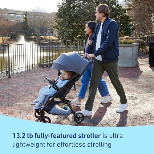Compact Travel Stroller with Infant Car Seat B2847