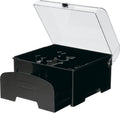 Cuisinart FP-12BKSC Elite Collection 12-Cup Accessory Storage Case for Food Processors, Black, 7"T x 9"W