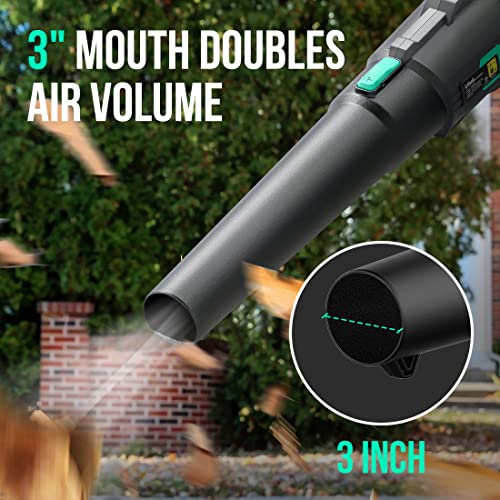 20V Cordless Leaf Blower with Variable Speeds and 4.0Ah Battery U322