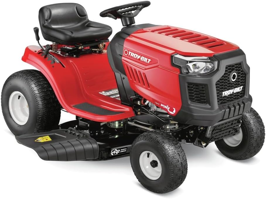 Troy-Bilt 13AM77BSA23 Pony 42 500cc Riding Lawn Mower